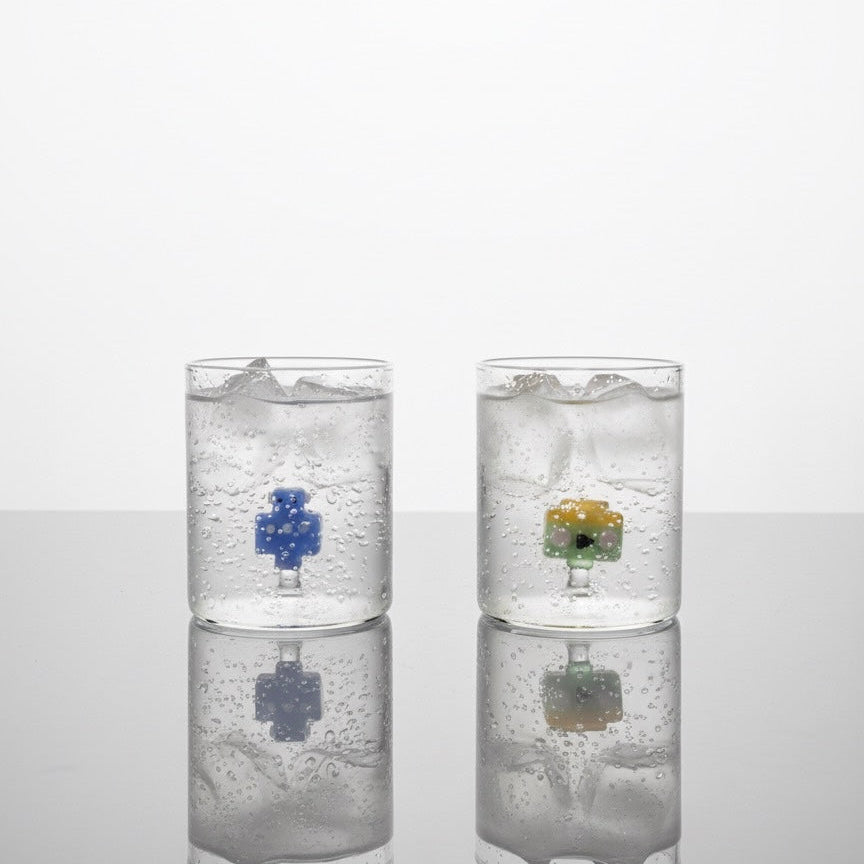 Ichendorf Milano – Verre “Mi Casa Tu Casa” Robot & Radio
